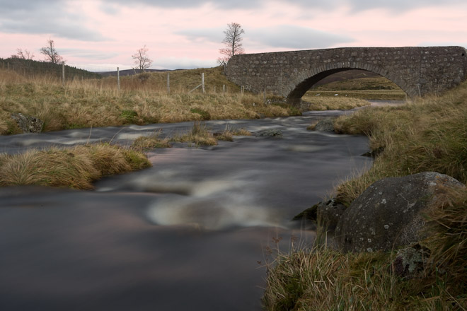 Bridge by the Findhorn river