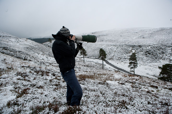 Richard in Glen Kyllachy